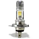 Bombillo LED HS1 Bicolor Amarillo/Blanco para Moto