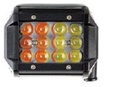 Exploradora Led Cuadrada Bicolor Flasheo - Loyta
