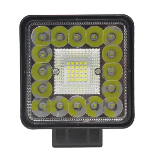 Exploradora Led Cuadrada 4 Combo Spot Floot - Loyta 108x108x47mm