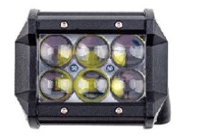 Barra Led 3In Lupa 18W Spot 12-24V