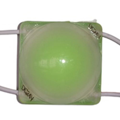 Modulo Cuadrado 1 Led Verde 12V Ip-67