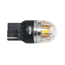 Bombillo Led 7443 Rojo 12-24V 2.8W/0.4W, Canbus