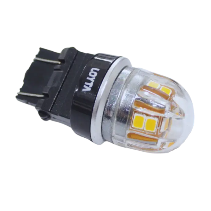 Bombillo Led 3157 Rojo 12-24V 2.8W / 0.4W