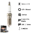 Bujías Autolite Iridium X4 - FOR CYFS12Y NGK ILTR5K13