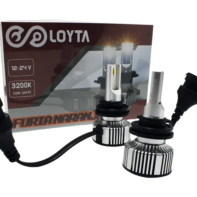Bombillo Led H11 Furia Naranja 2800K 12-24V 25W PGJ19-2