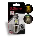Bombillo LED BA20D 12V Bicolor Amarillo/Blanco para Moto AC/DC Loyta